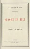 A. Rimbaud, Patti Smith, Robert Mapplethorpe: A Season In Hell