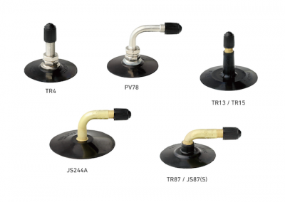 タイヤチューブ バルブ形状