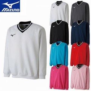 62JC8002ミズノスウェットシャツ[ユニセックス]肉厚/吸汗速乾/テニス/チーム対応