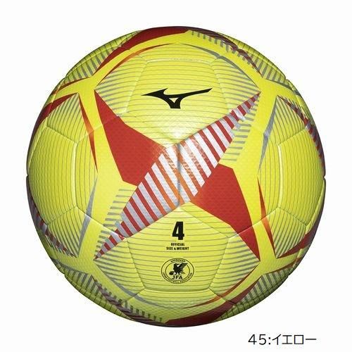サッカーボール　日本サッカー協会　検定球　新品未使用 ミズノサッカーボール[ジュニア]4号球 JFA検定球 P3JBSB02 直径