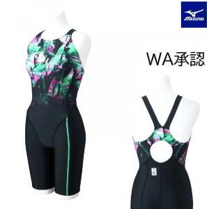ミズノ競泳水着ハーフスーツ[レディース]N2MGC242【WA承認】XL