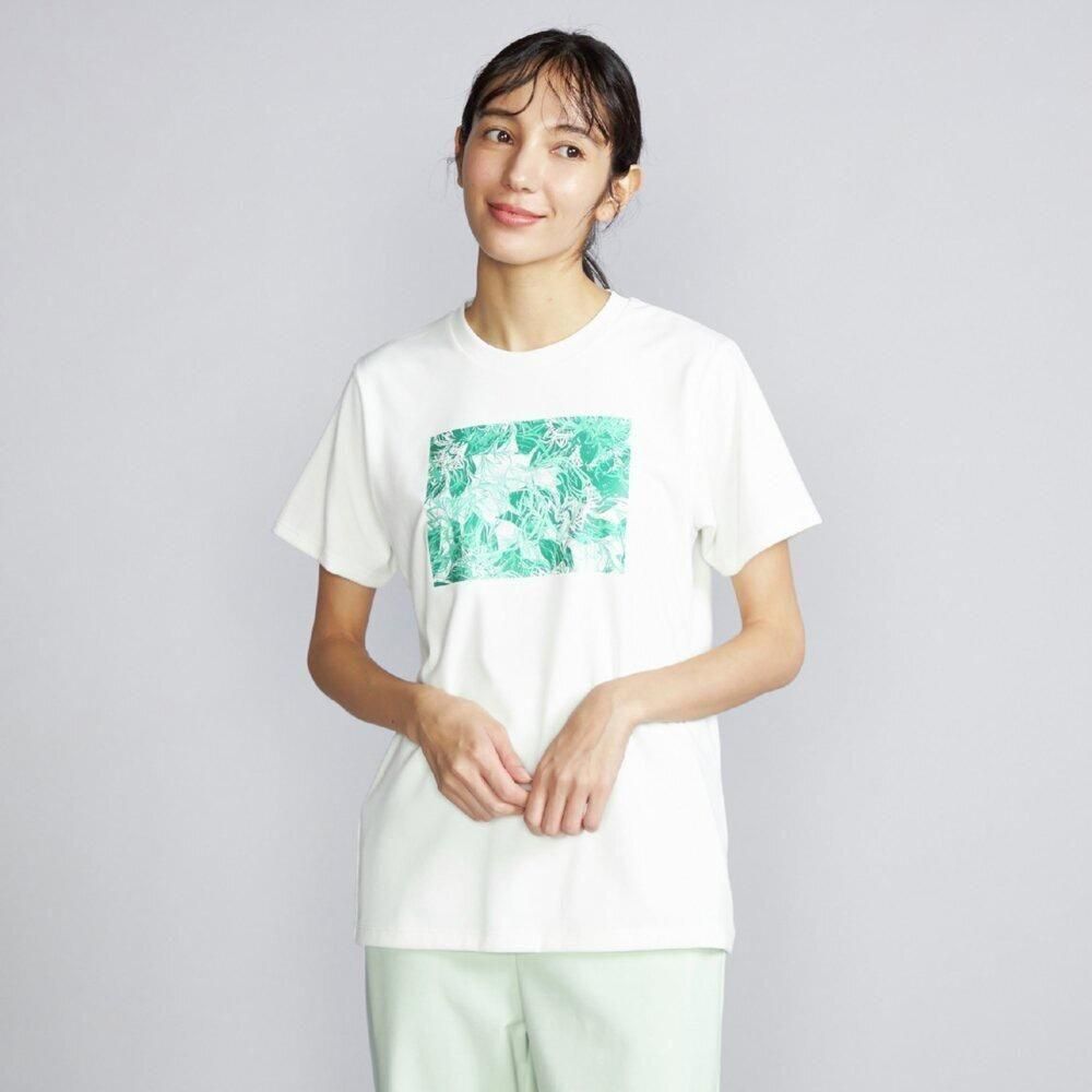 ミズノリサイクルポリエステル グラフィックTシャツ[レディース