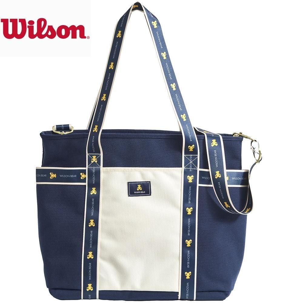 ȡȥХå[ǥ]륽 Wilson ƥ˥ 25BEAR JPN COLLECTION TOTE NAVY WR80480020<img class='new_mark_img2' src='https://img.shop-pro.jp/img/new/icons5.gif' style='border:none;display:inline;margin:0px;padding:0px;width:auto;' />