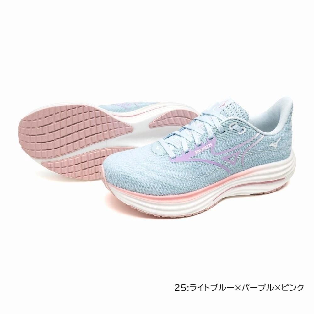 （値下げ可）未使用品　ミズノ　スペシャルオーダーランニングシューズ29cm ミズノウエーブライダー29SW[レディース]J1GD2506 23.0～24.5cm 4E