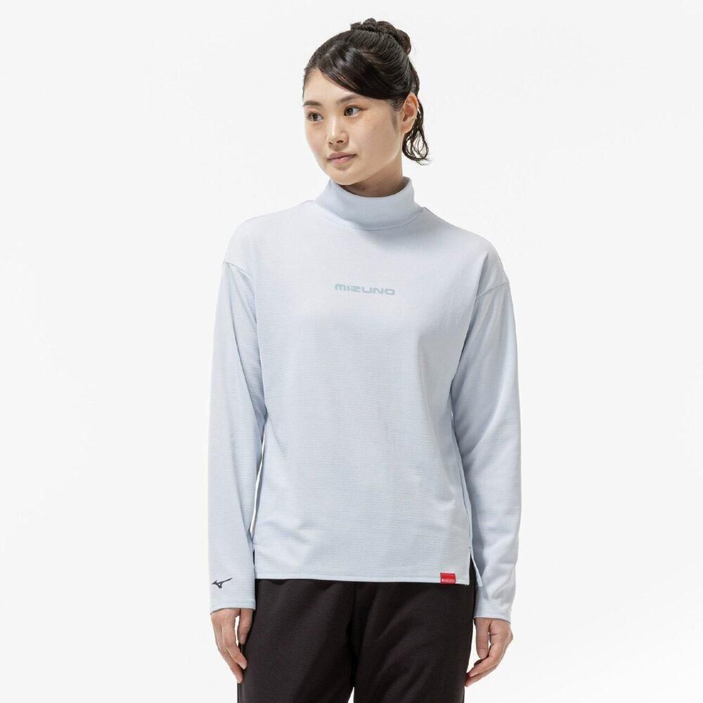 ミズノブレスサーモハイネックロゴTシャツ[レディース]32MAC855 発熱