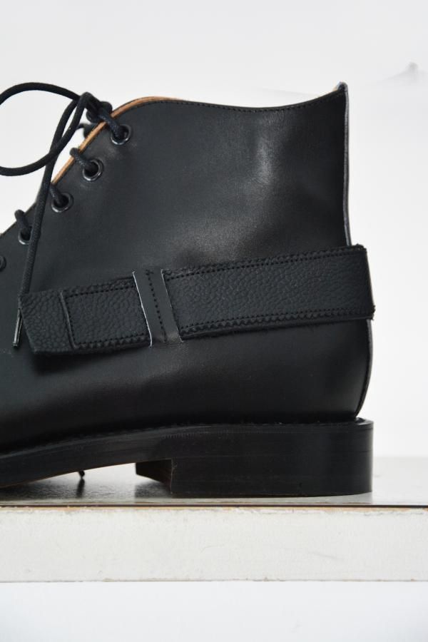 JOHN MOORE/LEATHER COMBAT BOOTS/ブーツ/US8/BRW/レザー - メンズ ブーツ