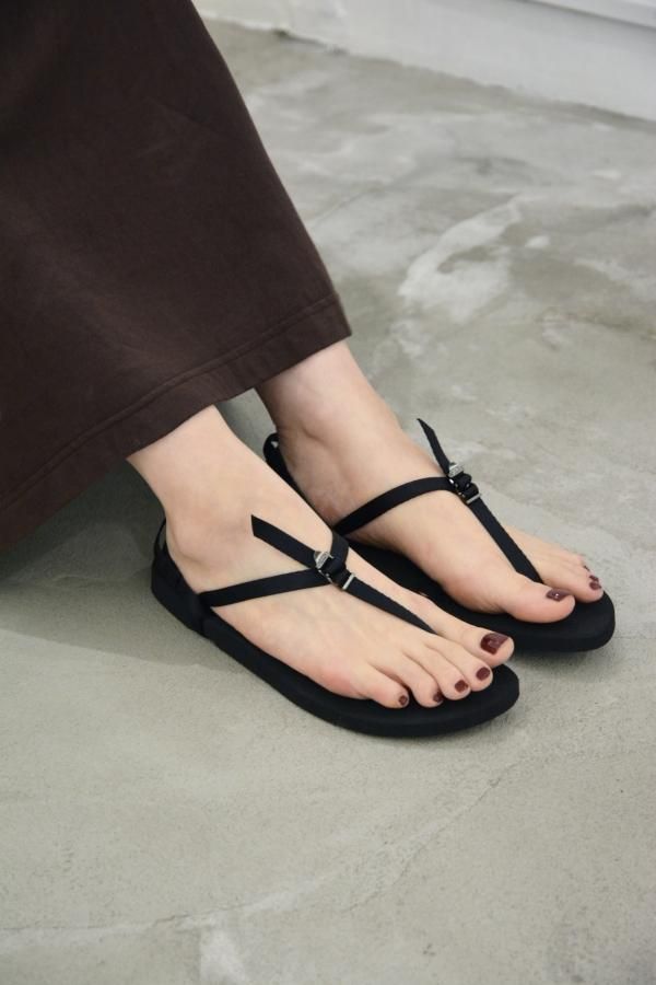 (24.5cmのみ)BAREFOOT SANDALS(BLACK) / BEAUTIFUL SHOES