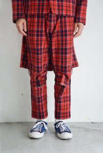 peel&lift/ピールアンドリフト/Tartan Check Plimsoll