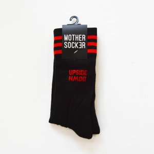 <img class='new_mark_img1' src='https://img.shop-pro.jp/img/new/icons8.gif' style='border:none;display:inline;margin:0px;padding:0px;width:auto;' />MOTHER SOCKER / SOCKS "UPSIDE DOWN"