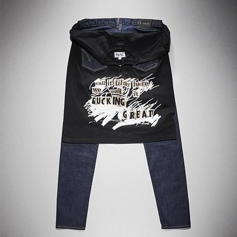 【オープニング大セール】 KIDILL Tapered(Blue) EDWIN-Slim x パンツ