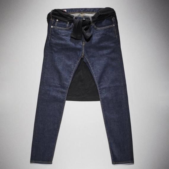 KIDILL x EDWIN-Slim Tapered(Blue)