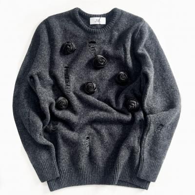 TEDDY / Faded Black Rose Knit