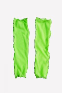 TEDDY TULLE DETATCHABLE Tulle Sleeve(Apple Green / 蛍光グリーン)  / 付け袖