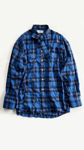 <img class='new_mark_img1' src='https://img.shop-pro.jp/img/new/icons8.gif' style='border:none;display:inline;margin:0px;padding:0px;width:auto;' />TEDDY - WASHED CUT OFF SHIRTS ( ELLIOT TARTAN )