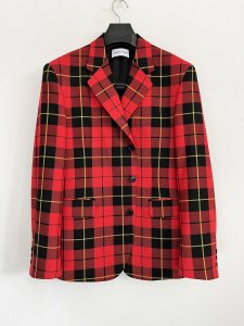 <img class='new_mark_img1' src='https://img.shop-pro.jp/img/new/icons8.gif' style='border:none;display:inline;margin:0px;padding:0px;width:auto;' />ANARCHIST TAILOR  BOX JACKET-Wallace Tartan