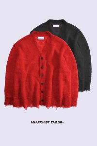 ANARCHIST TAILOR Dameged Kid Mohair Cardigan(2color)
