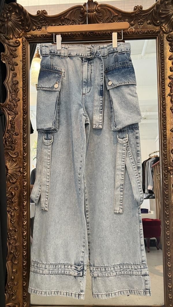 大人気新品セール ブ Stella DENIM WASHED - JEANS CARGO DENIM / Copenhagen Nova パンツ