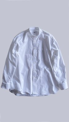 <img class='new_mark_img1' src='https://img.shop-pro.jp/img/new/icons8.gif' style='border:none;display:inline;margin:0px;padding:0px;width:auto;' />TEDDY - Cut Off Stand Collar Oxford Shirts