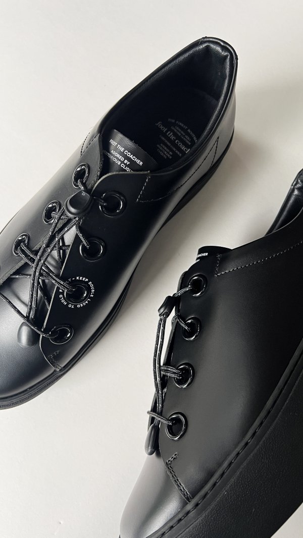 foot the coacher-DOUBLE LACED(BLACK)の通販ページ