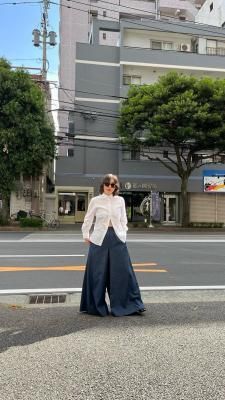 Marcella NY / CHAMBRAY WIDE TROUSER