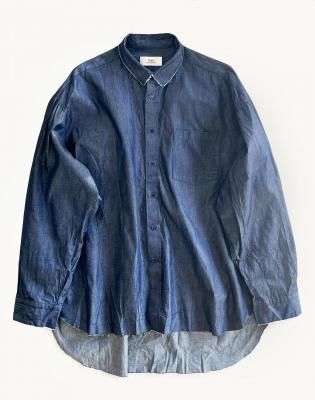 <img class='new_mark_img1' src='https://img.shop-pro.jp/img/new/icons8.gif' style='border:none;display:inline;margin:0px;padding:0px;width:auto;' />TEDDY / ENGLAND DENIM SHIRTS OVERSIZED