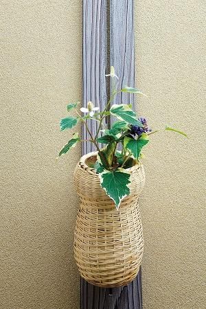 茶道具 花入 花籠 槍鞘 やりさや 花入