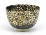 茶道具　抹茶碗　粉引六瓢　清泉窯　近藤清泉作　清水焼　陶器　化粧箱入　新品 茶道具抹茶碗粉引六瓢清泉窯近藤清泉作清水焼陶器化粧箱入新品