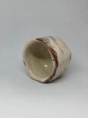 (511.Z212)*陶芸 酒器 盃 ぐい呑 茶道具 水次 香酒盃（こうしゅはい） 工具柄亀甲紋&片口セット | すべての