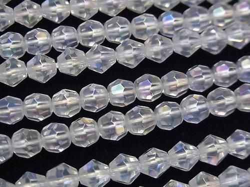 【動画】アクアクリスタル 16面カット6mm 半連/1連(約38cm)の画像