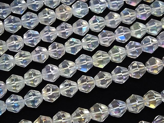 【動画】アクアクリスタル 16面カット10mm 半連/1連(約38cm) サムネイル3
