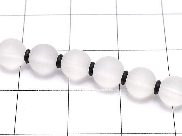 100個480円!シリコンリング(ストーンガード) 3×3×1mm ブラック 100個 サムネイル3