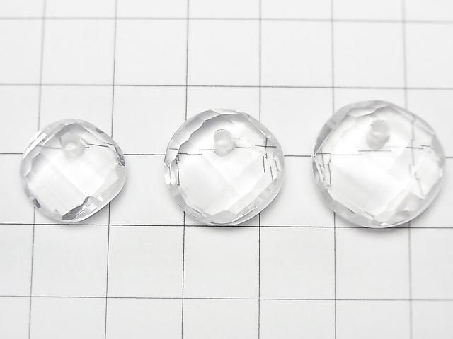 【動画】クリスタルAAA- ツイスト×多面コインカット 【14mm】【16mm】【18mm】 5粒 サムネイル2