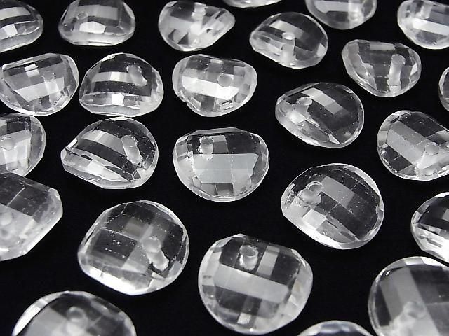 【動画】クリスタルAAA- ツイスト×多面コインカット 【14mm】【16mm】【18mm】 5粒 サムネイル3