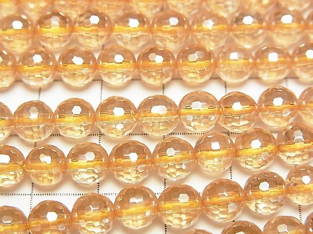 【動画】ゴールデンオーラ 128面ラウンドカット6mm 半連/1連(約38cm) サムネイル2