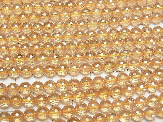 【動画】ゴールデンオーラ 128面ラウンドカット6mm 半連/1連(約38cm) サムネイル3
