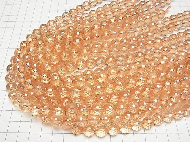 【動画】ゴールデンオーラ 128面ラウンドカット10mm 半連/1連(約37cm) サムネイル4