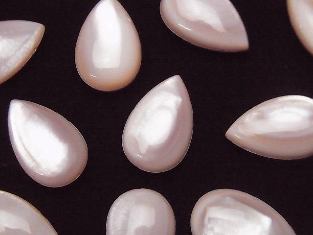 高品質ピンクシェルAAA ペアシェイプ ブリオレット【12×7】 【16×10】【24×16】 2粒~の画像