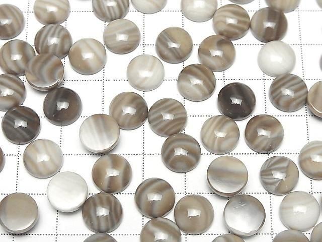 【動画】フリントストーン ラウンド カボション10×10mm 2個 サムネイル4