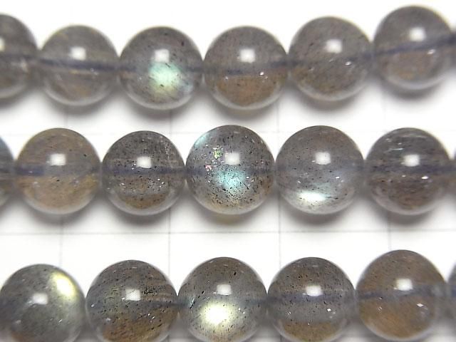 【動画】ラブラドライトAAA ラウンド8mm 1/4連~1連(約36cm) サムネイル2