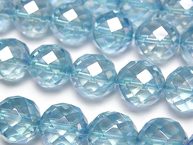 【動画】アクアオーラ 64面ラウンドカット12mm 1/4連~1連(約38cm)の画像
