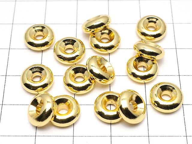 メタルパーツ ロンデル【4×2】【5×2.5】【6×3】【8×3.5】【10×4】 ゴールドカラー 20個 サムネイル4