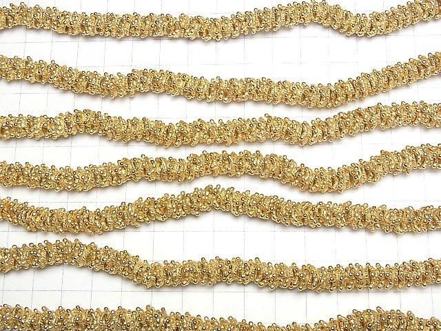 コッパー(銅) ビーズキャップ8×8×4mm 18KGP 1/4連~1連(約18cm) サムネイル4