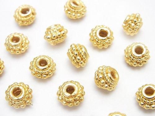 コッパー(銅) ロンデル7×7×6mm 18KGP 半連/1連(約18cm) の画像