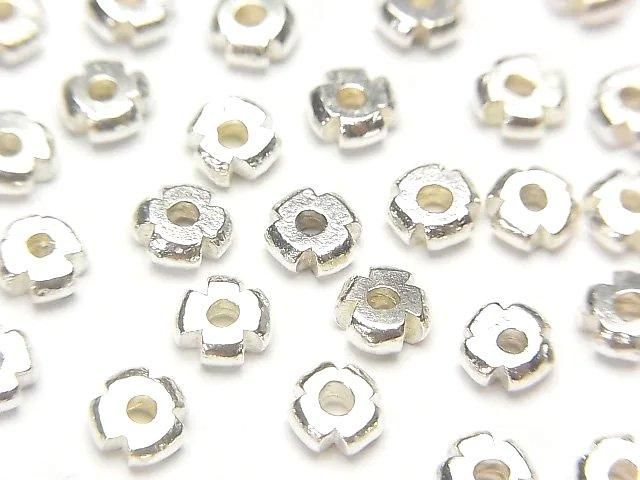 カレンシルバー ロンデル5×5×2mm 5個の画像