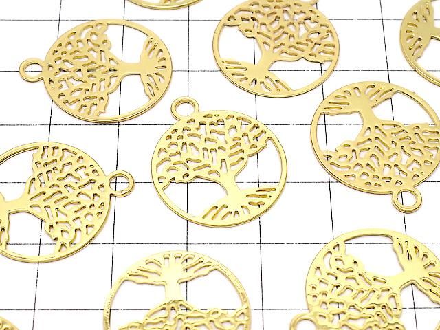 メタルパーツ ホーリーチャーム 【ツリーオブライフ】 23×20mm ゴールドカラー 1枚 サムネイル3