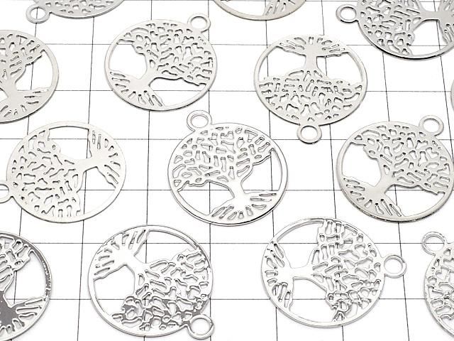 メタルパーツ ホーリーチャーム 【ツリーオブライフ】 23×20mm シルバーカラー 1枚 サムネイル3