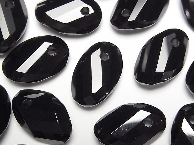 【動画】オニキスAAA ツイスト×多面オーバルカット 【16×10】【19×12】 5粒の画像