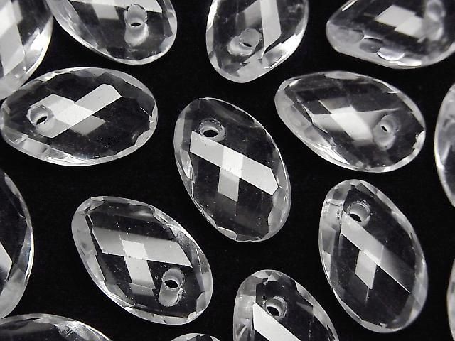 【動画】クリスタルAAA- ツイスト×多面オーバルカット 【16×10】【19×12】 5粒の画像
