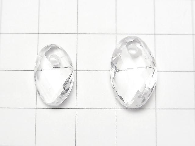 【動画】クリスタルAAA- ツイスト×多面オーバルカット 【16×10】【19×12】 5粒 サムネイル2