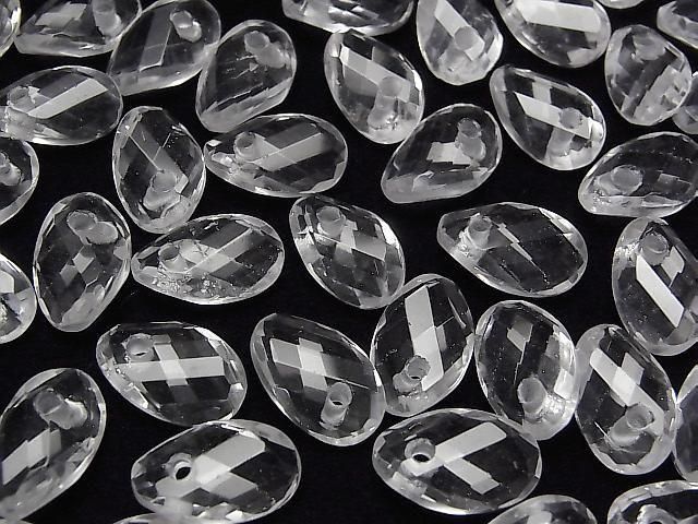 【動画】クリスタルAAA- ツイスト×多面オーバルカット 【16×10】【19×12】 5粒 サムネイル3